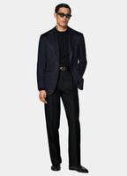 Navy Relaxed Fit Roma Blazer