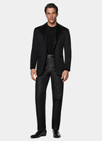 Black Relaxed Fit Roma Blazer