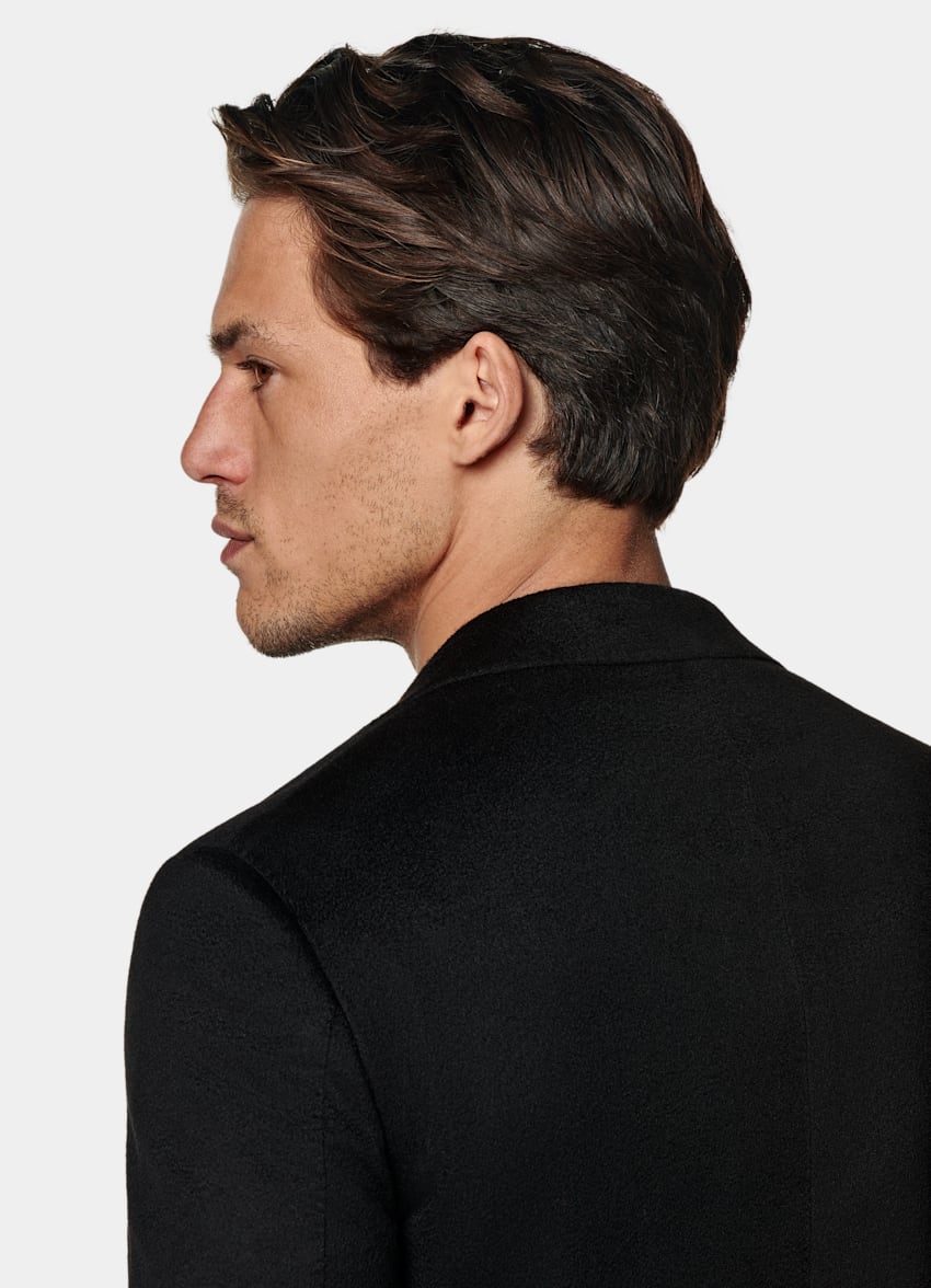 Black Relaxed Fit Roma Blazer