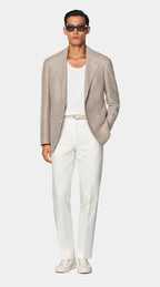 Taupe Relaxed Fit Roma Blazer