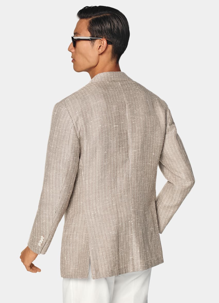 Taupe Relaxed Fit Roma Blazer