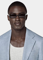Light Blue Tailored Fit Havana Blazer