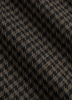 Green Houndstooth Relaxed Fit Roma Blazer