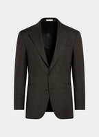 Green Houndstooth Relaxed Fit Roma Blazer