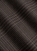 Brown Checked Tailored Fit Havana Blazer