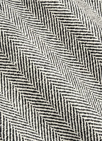 Black Herringbone Tailored Fit Milano Blazer