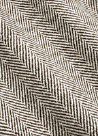 Mid Brown Herringbone Relaxed Fit Brera Blazer