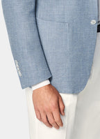 Light Blue Tailored Fit Havana Blazer