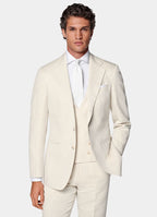 Sand Tailored Fit Three-Piece Havana Suit