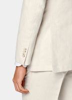 Sand Tailored Fit Three-Piece Havana Suit