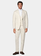 Sand Tailored Fit Three-Piece Havana Suit