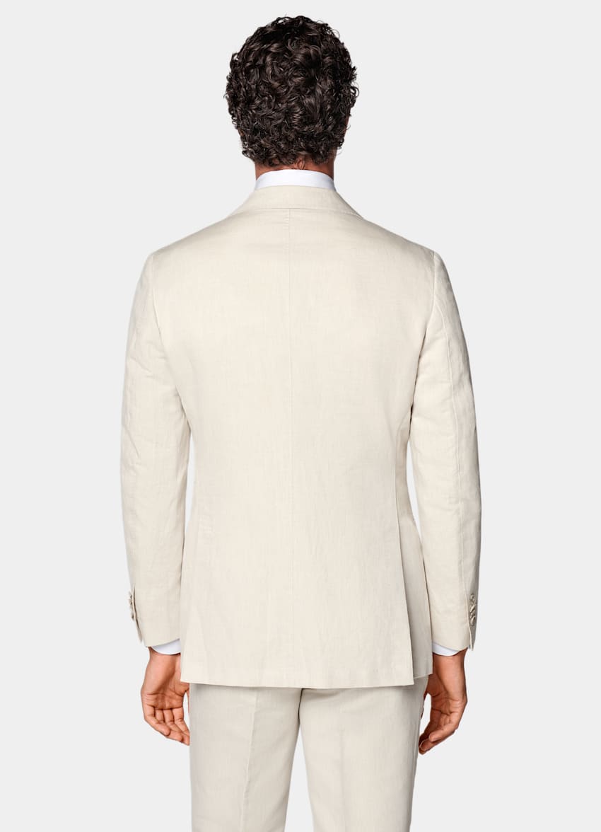 Sand Tailored Fit Three-Piece Havana Suit