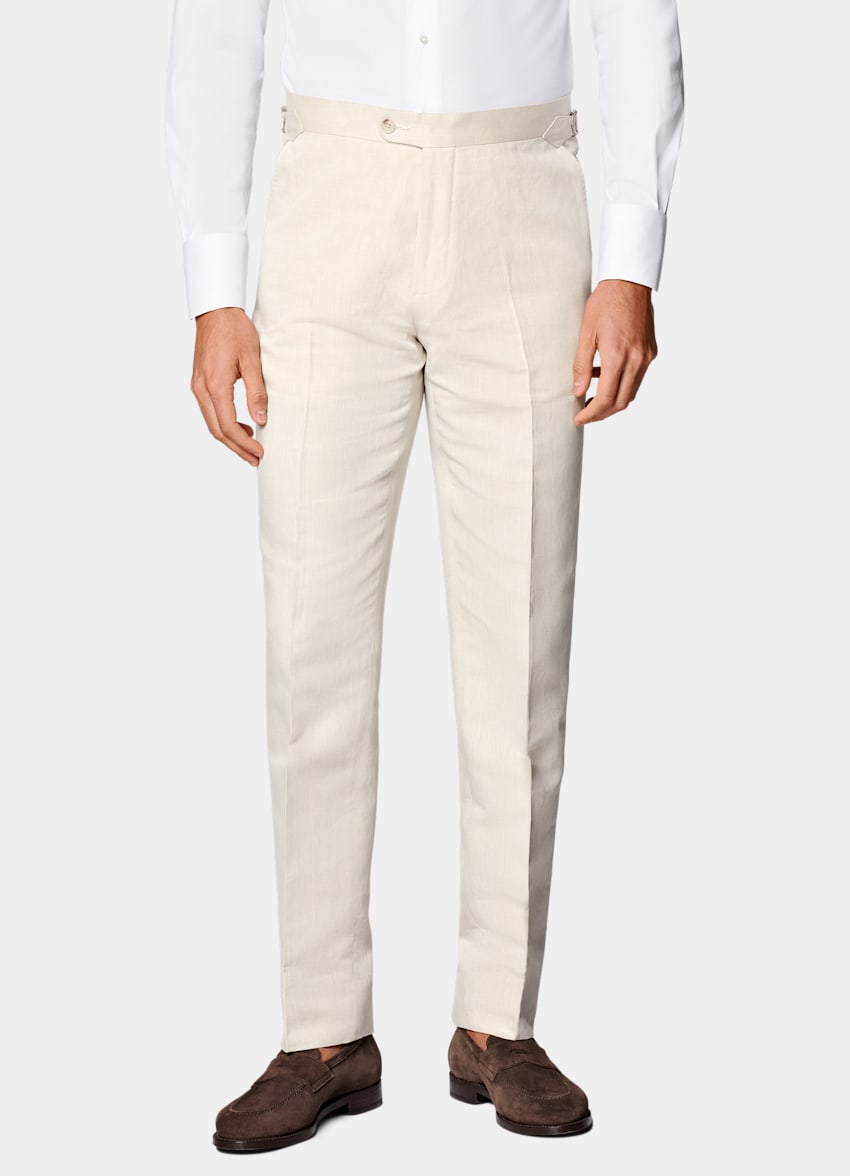 Sand Tailored Fit Three-Piece Havana Suit