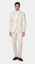Sand Tailored Fit Havana Suit