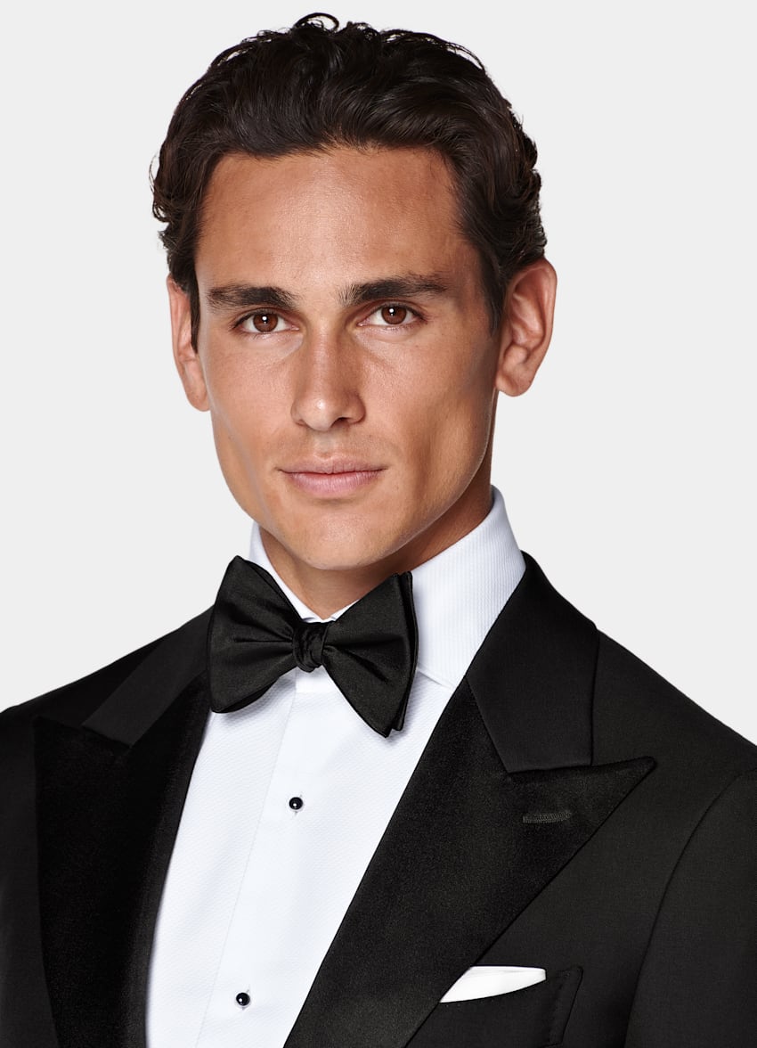 Black Tailored Fit Havana Tuxedo