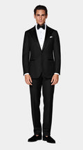Black Tailored Fit Havana Tuxedo