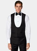 Black Three-Piece Tailored Fit Havana Tuxedo