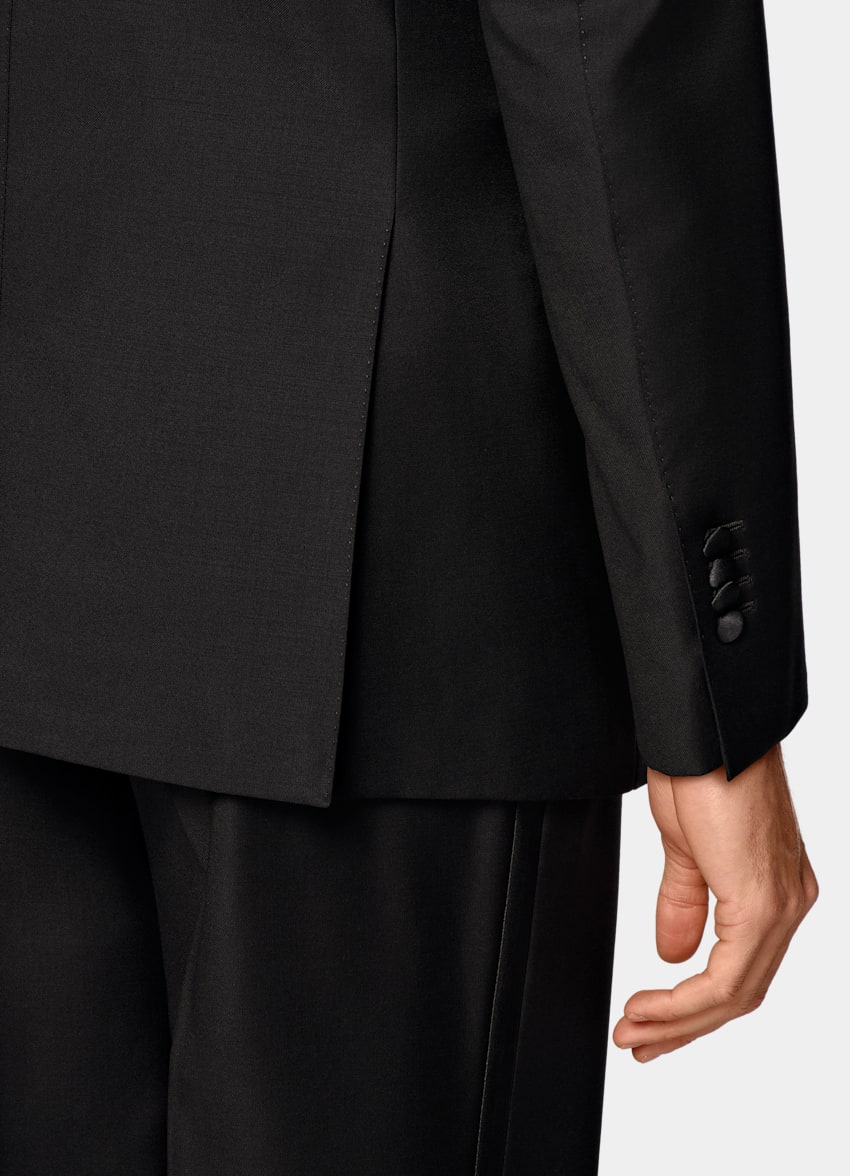 Black Tailored Fit Havana Tuxedo