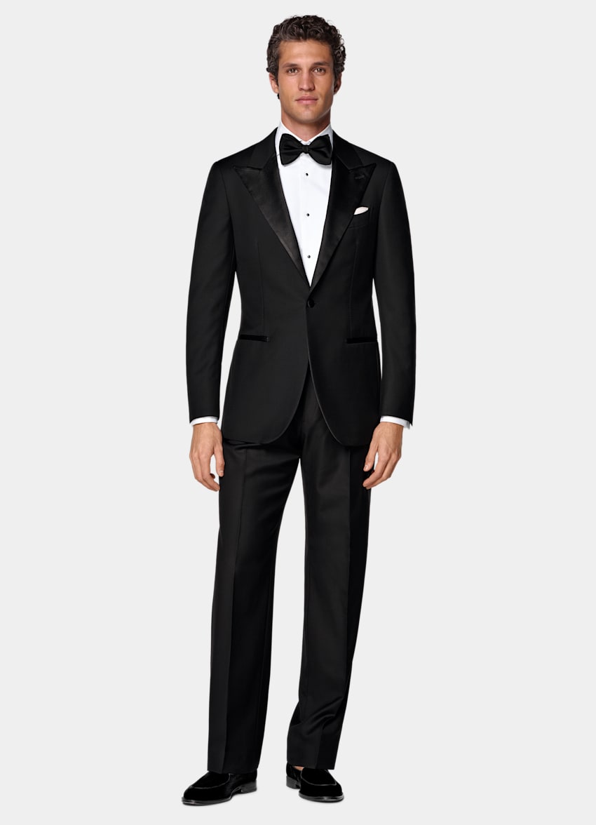 Black Tailored Fit Havana Tuxedo