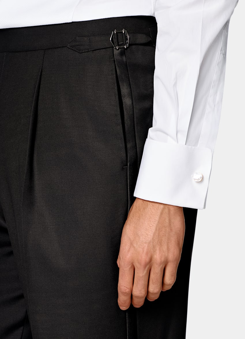 Black Tailored Fit Havana Tuxedo