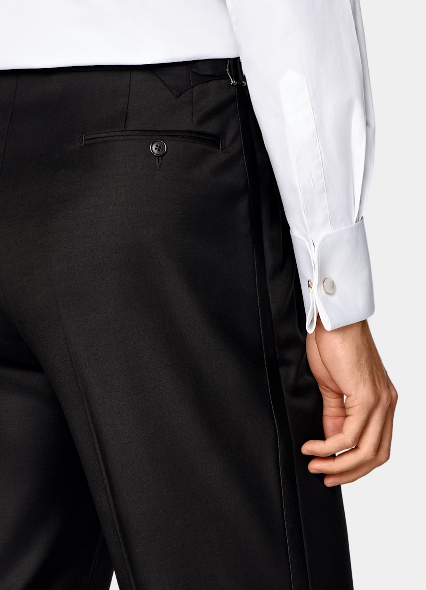 Black Tailored Fit Havana Tuxedo