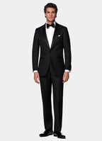 Black Tailored Fit Havana Dinner Jacket