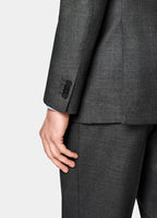 Dark Grey Tailored Fit Havana Suit