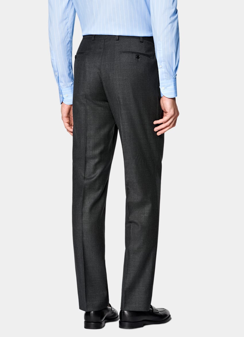 Dark Grey Tailored Fit Havana Suit