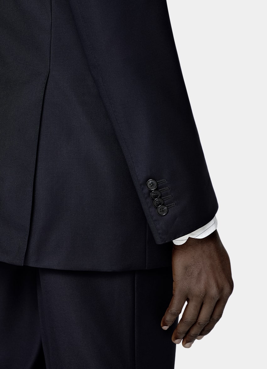 Navy Tailored Fit Havana Suit