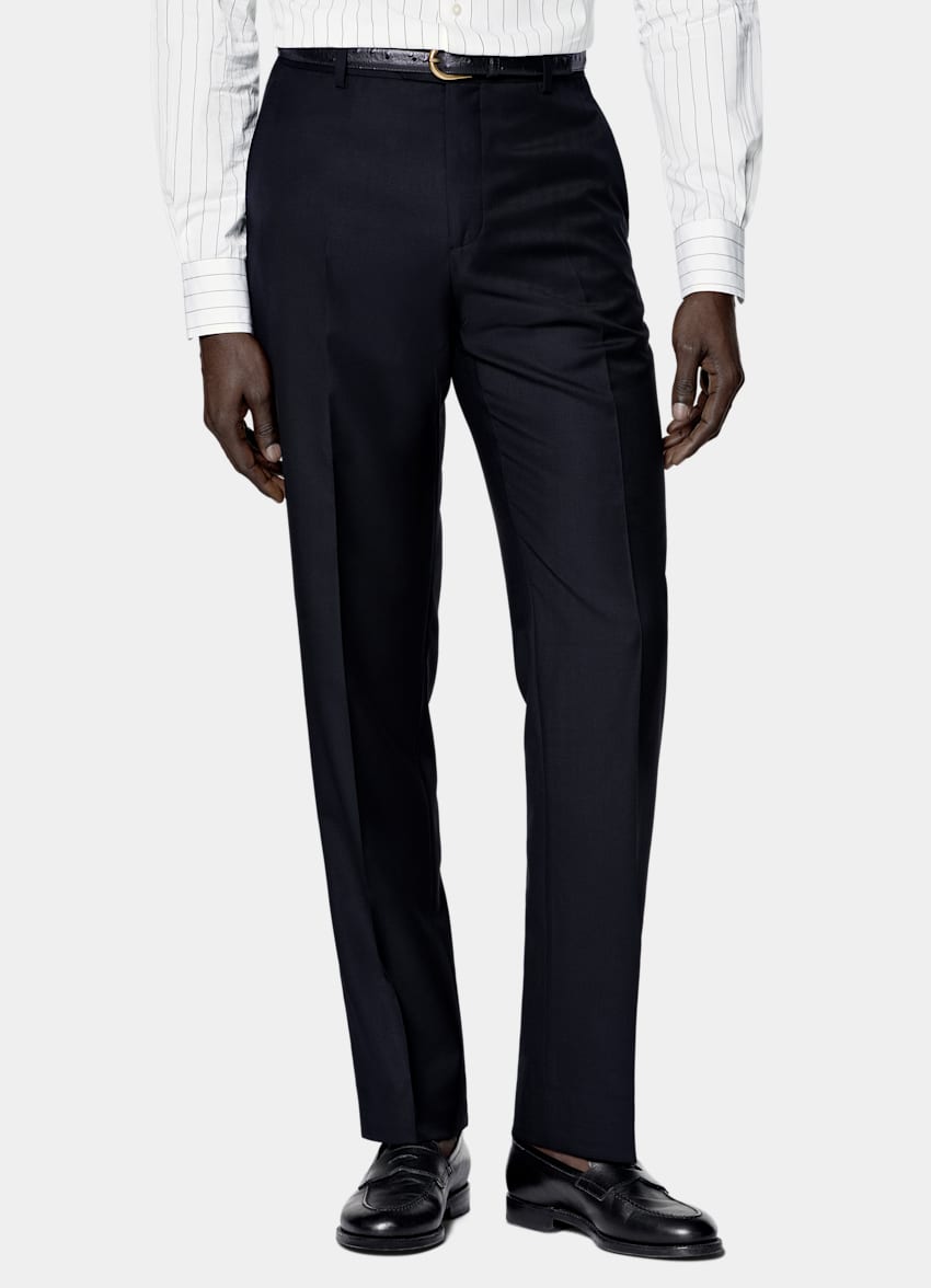 Navy Tailored Fit Havana Suit