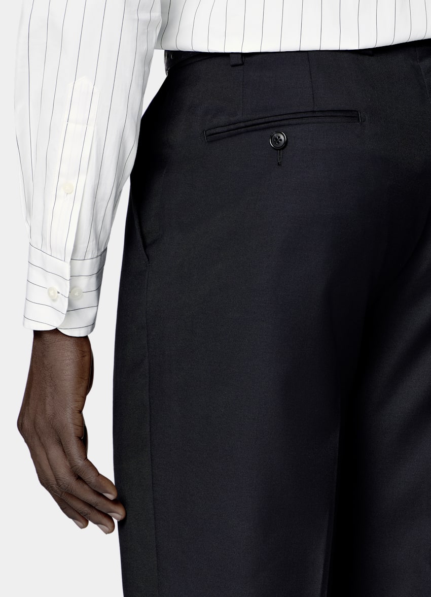 Navy Tailored Fit Havana Suit