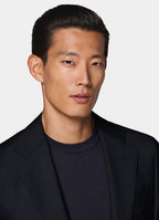 Navy Tailored Fit Havana Suit Jacket