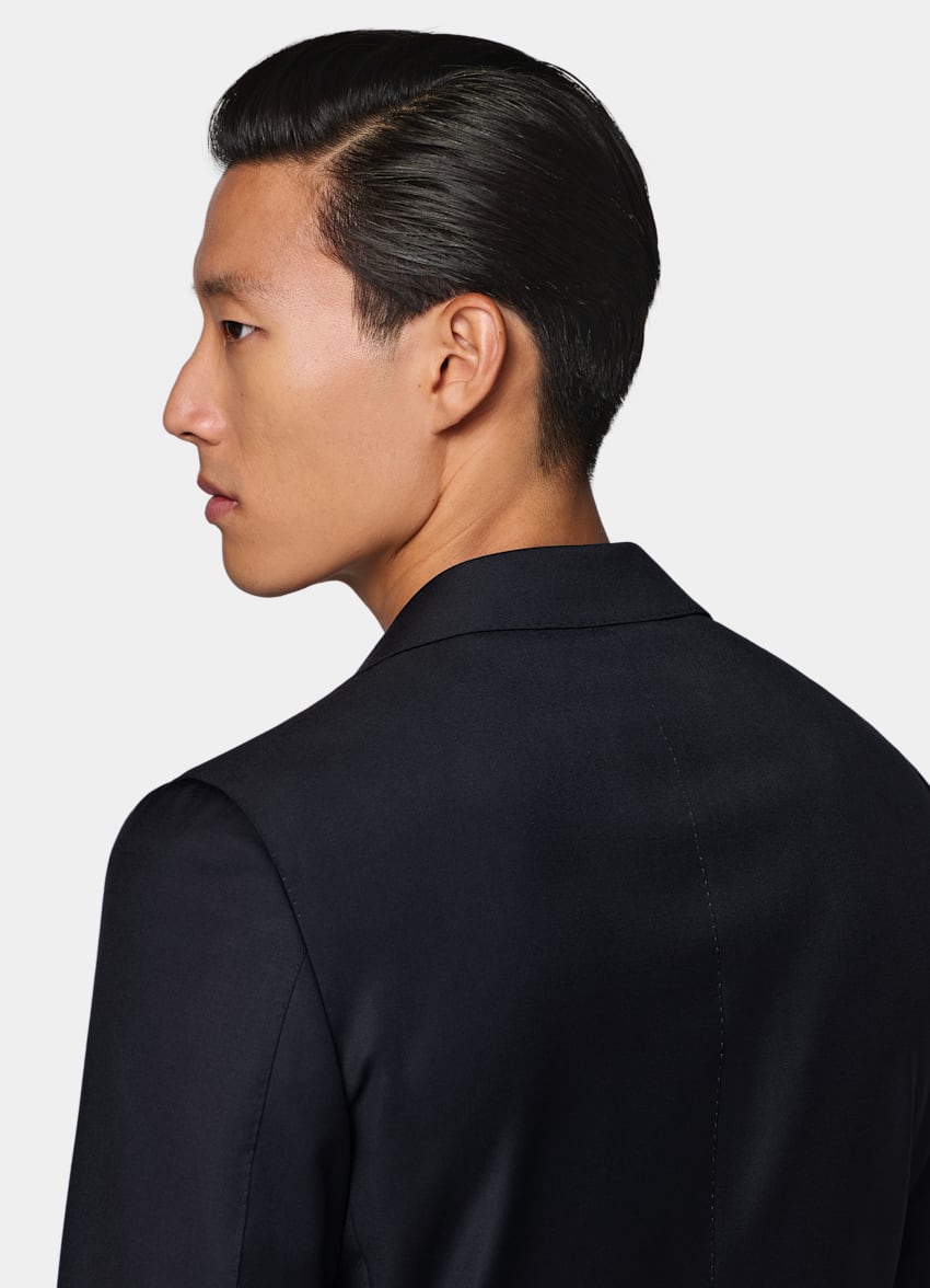 Navy Tailored Fit Havana Suit Jacket