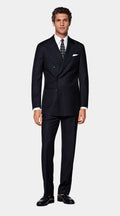 Navy Tailored Fit Havana Suit