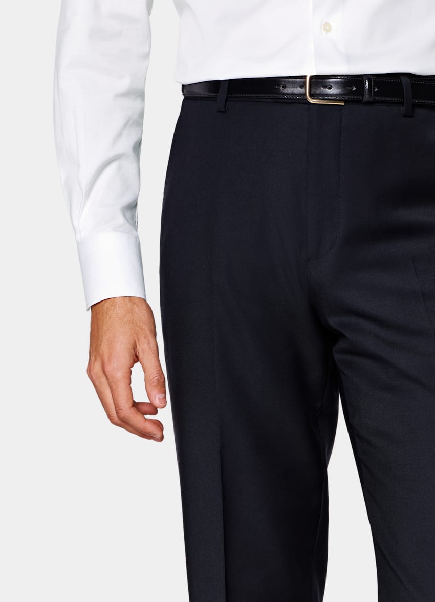 Navy Tailored Fit Havana Suit