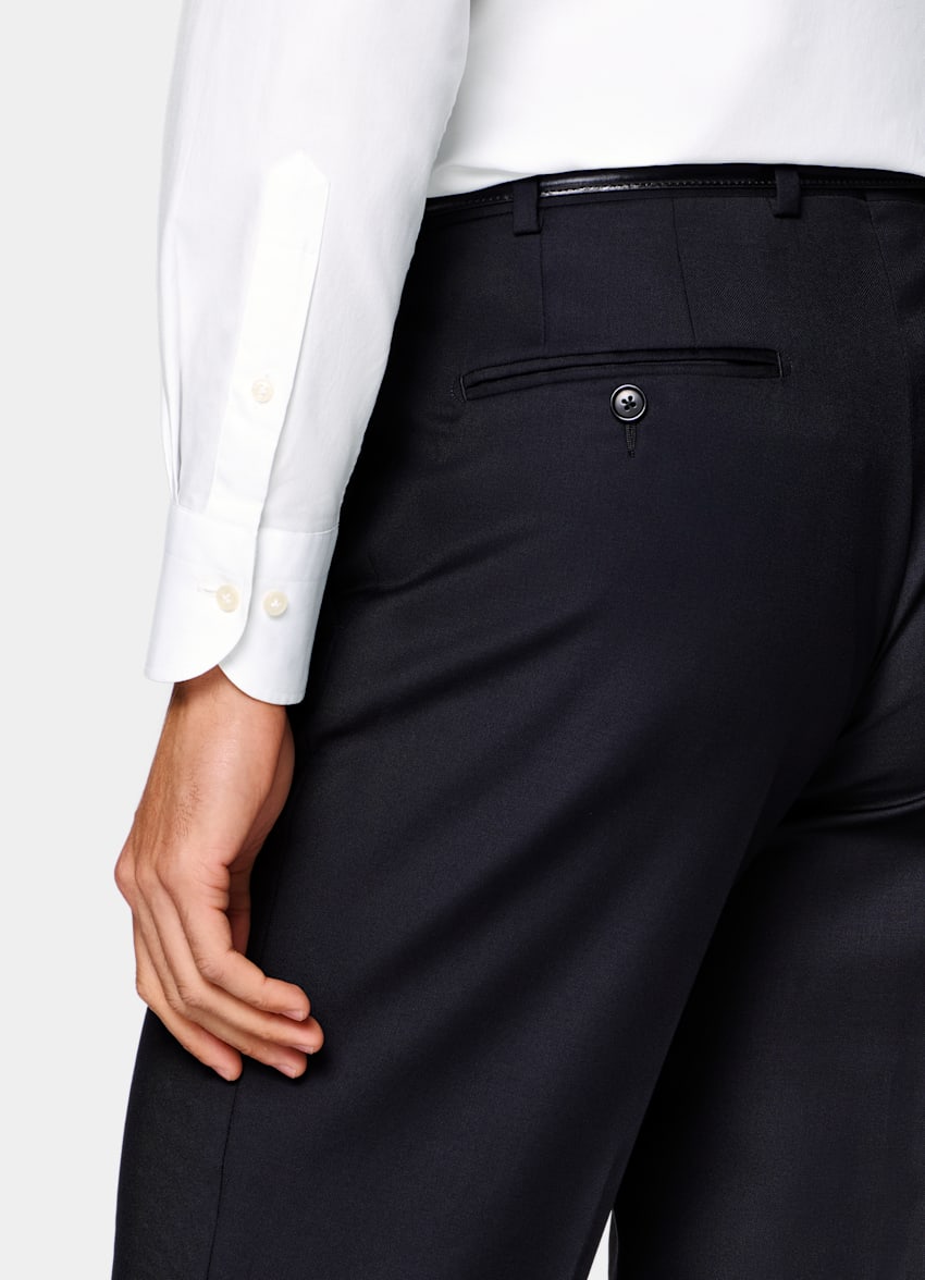 Navy Tailored Fit Havana Suit