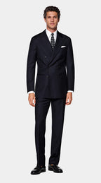 Navy Tailored Fit Havana Suit