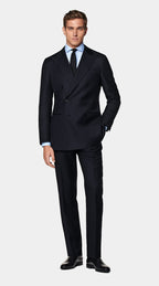 Navy Tailored Fit Havana Suit