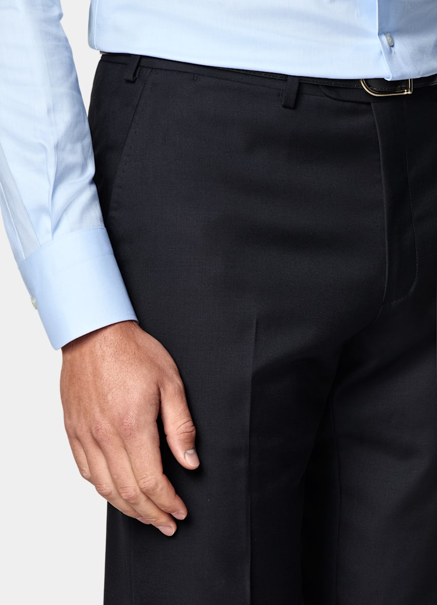 Navy Tailored Fit Havana Suit