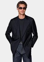 Navy Tailored Fit Havana Suit Jacket