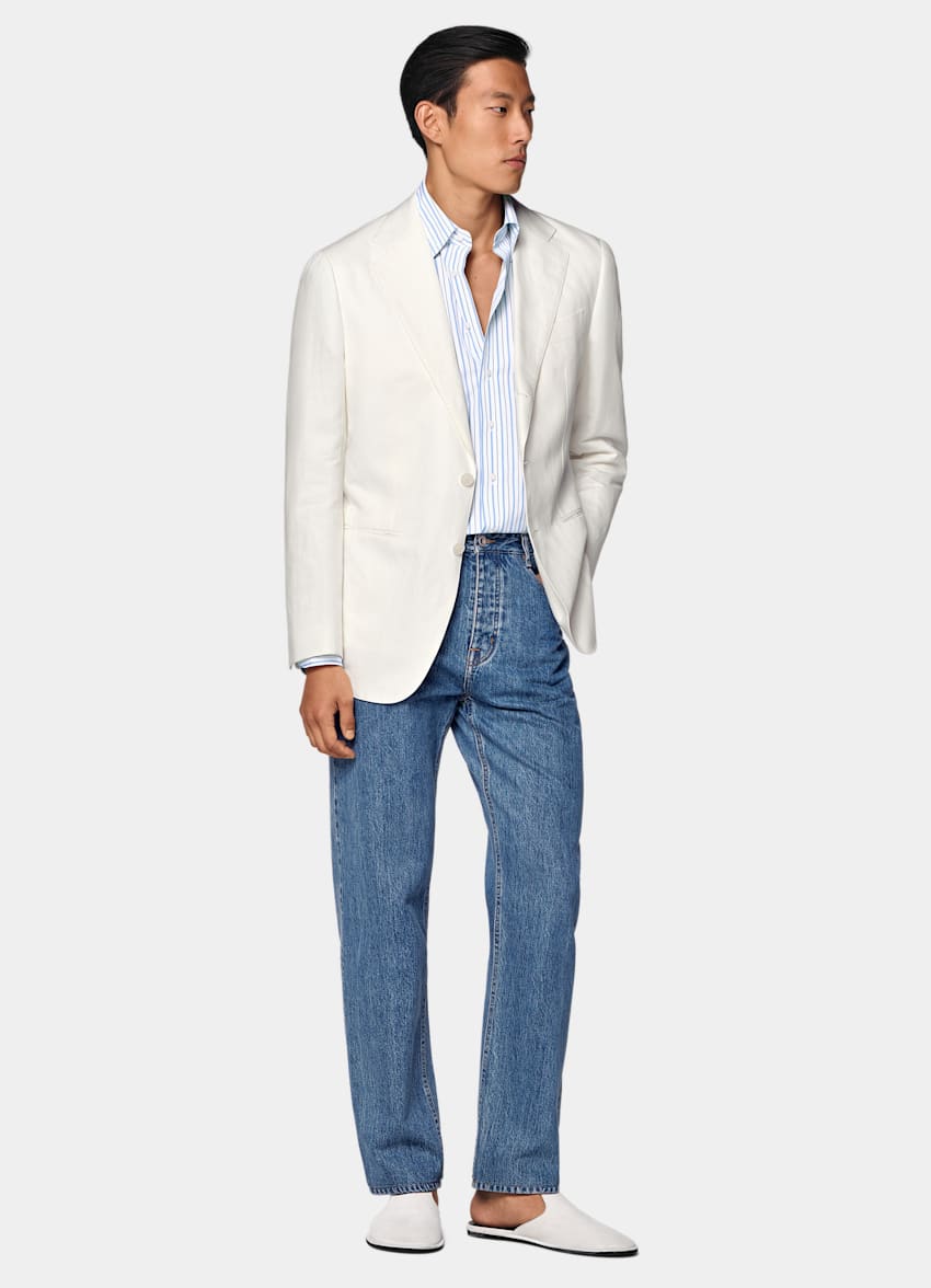 Off-White Tailored Fit Havana Suit Jacket