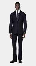 Navy Tailored Fit Havana Suit