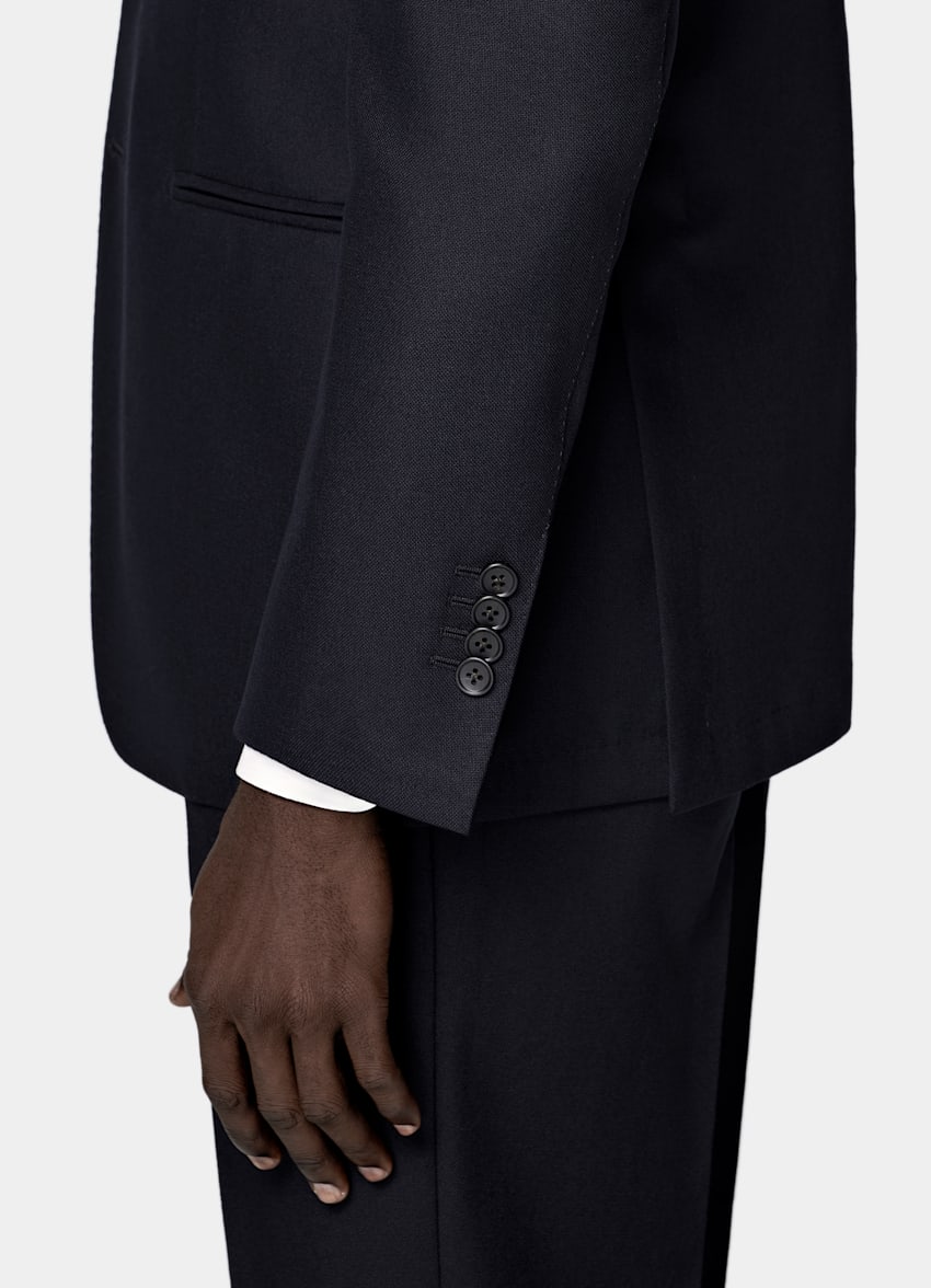 Navy Tailored Fit Havana Suit