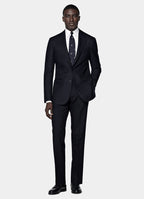 Navy Tailored Fit Havana Suit