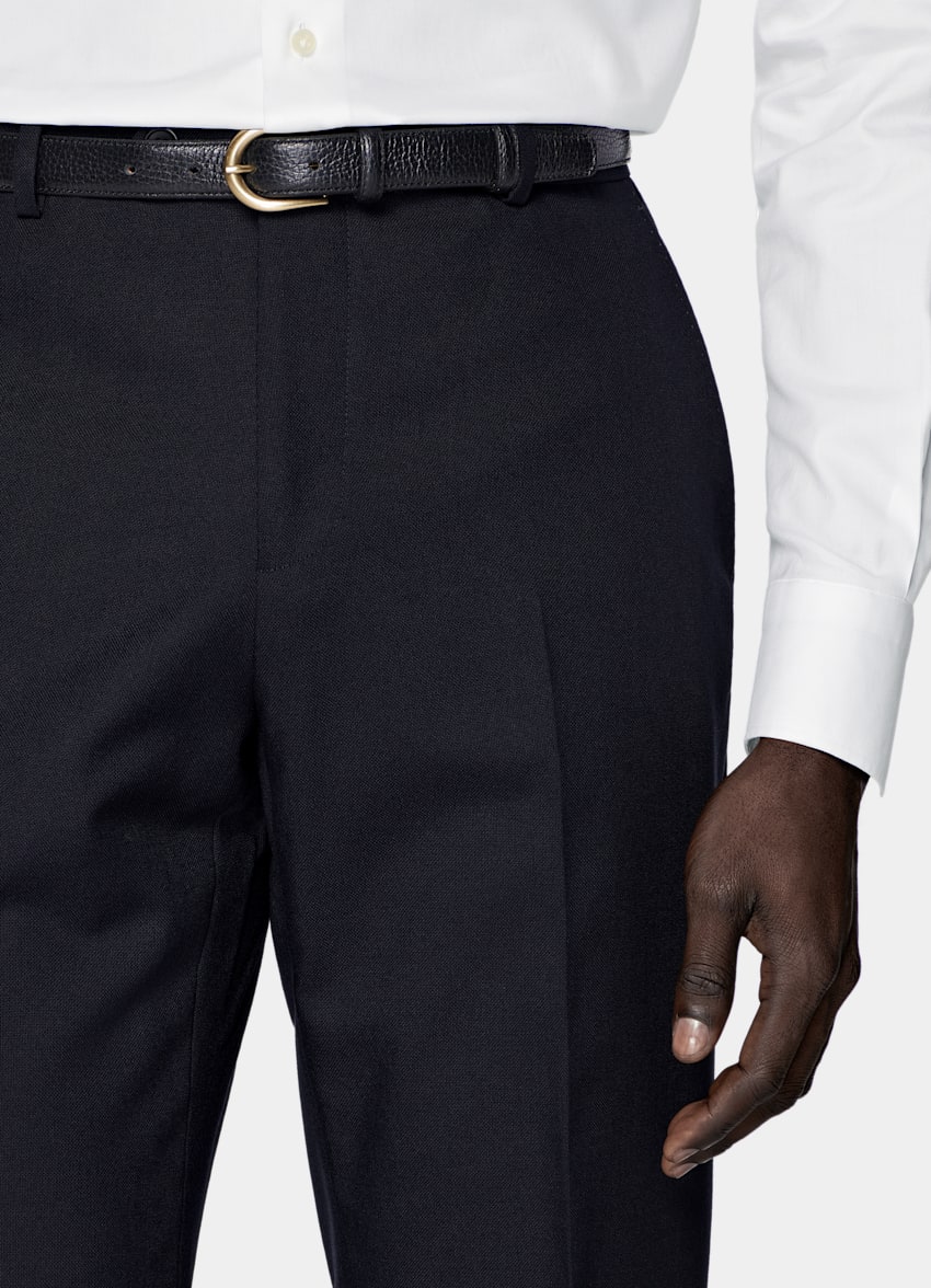 Navy Tailored Fit Havana Suit