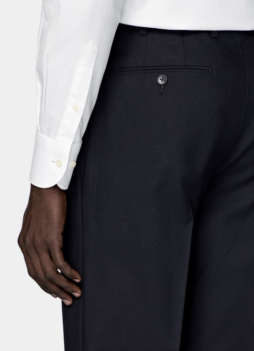 Navy Tailored Fit Havana Suit
