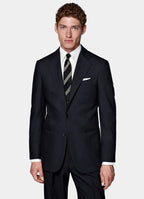 Navy Tailored Fit Havana Suit