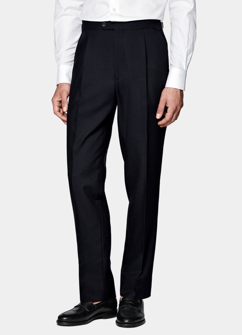 Navy Tailored Fit Havana Suit