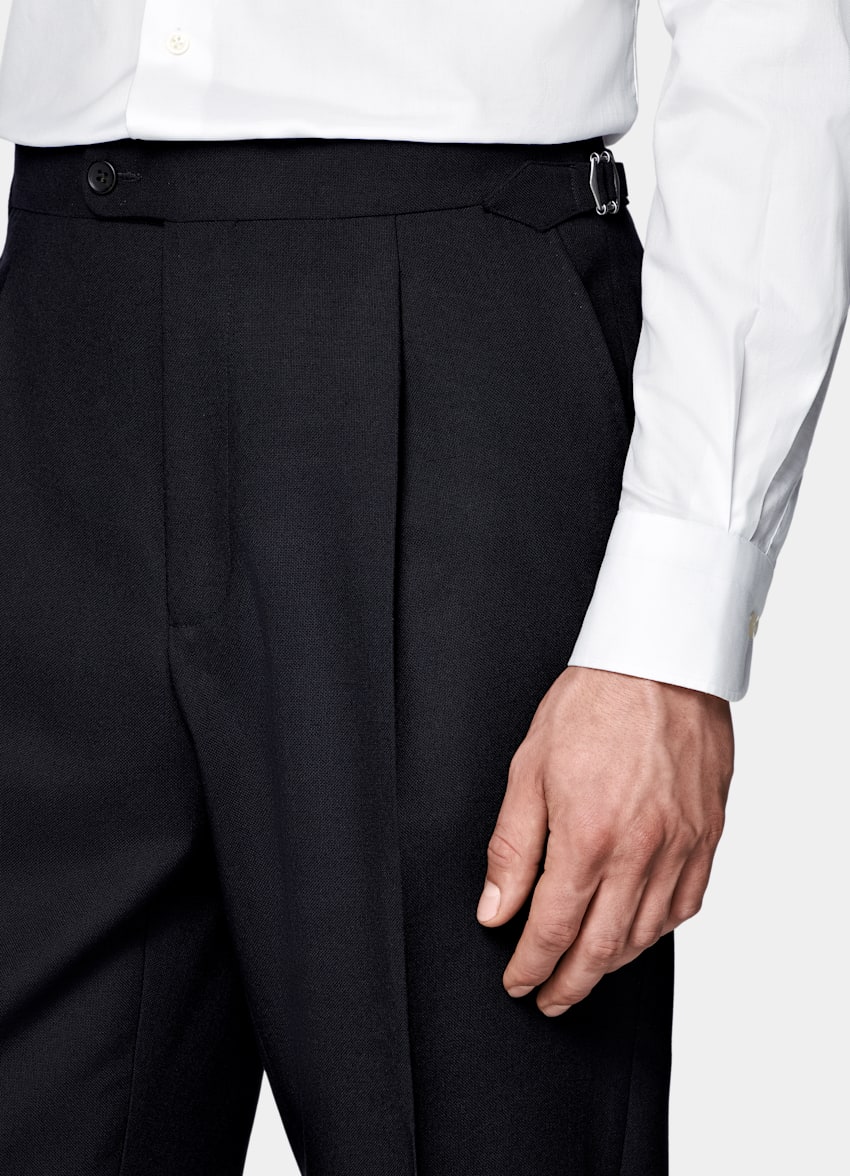 Navy Tailored Fit Havana Suit