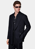 Navy Tailored Fit Havana Suit